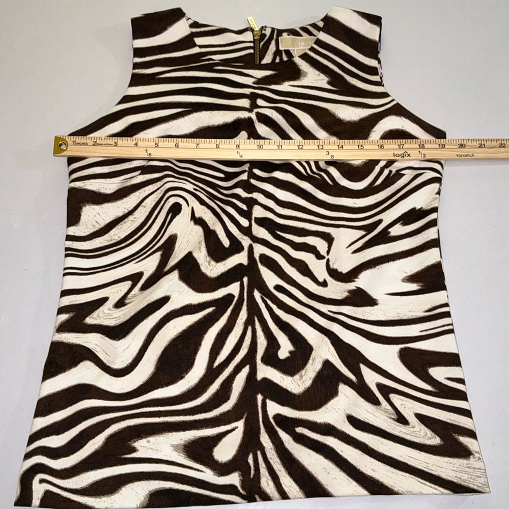 Michael Kors Women’s Animal Print Tank Size L - Picture 4 of 10